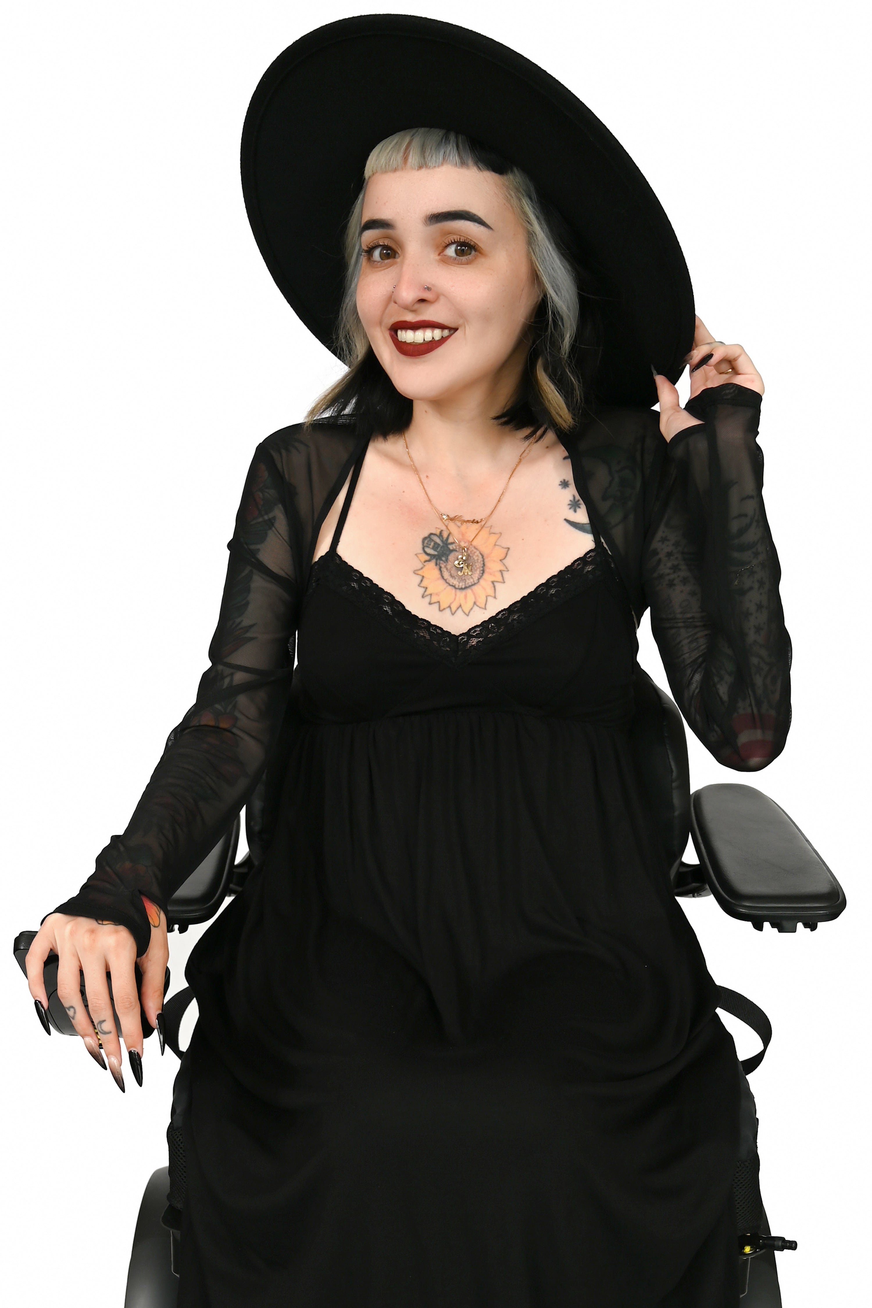 Signature Mesh Bolero with Thumb Holes