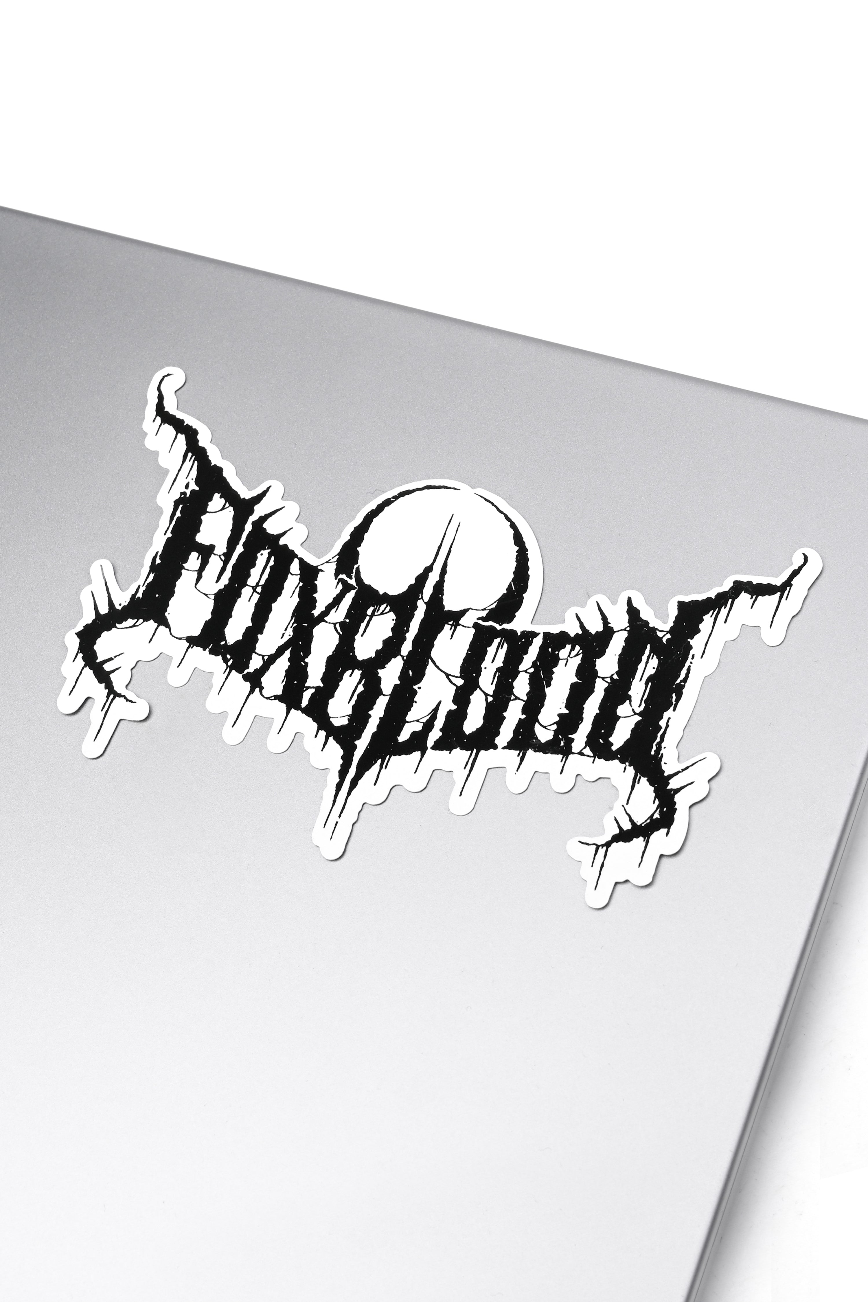 Foxblood Metal Logo Sticker