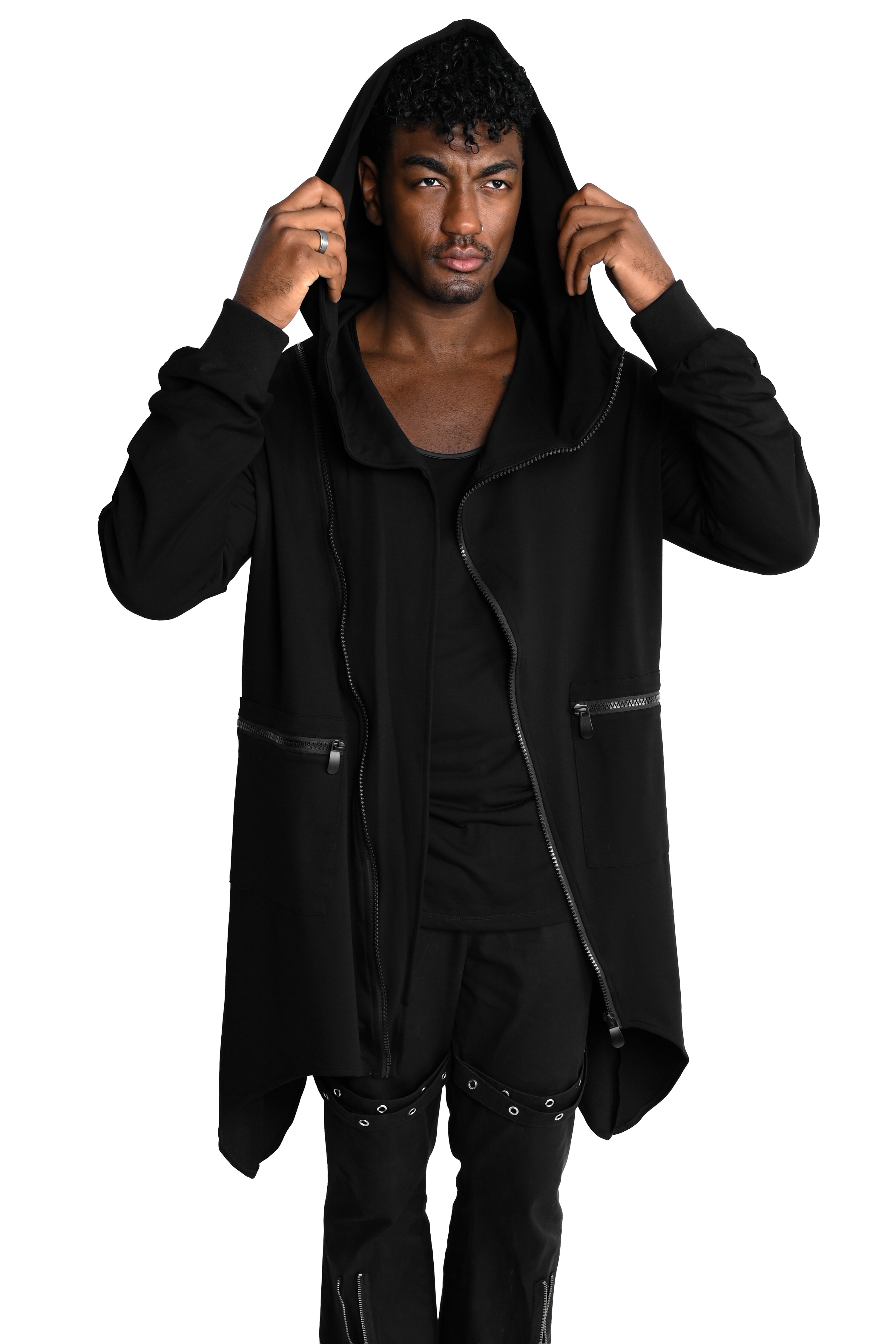 Wren Asymmetrical Fleece Cardigan