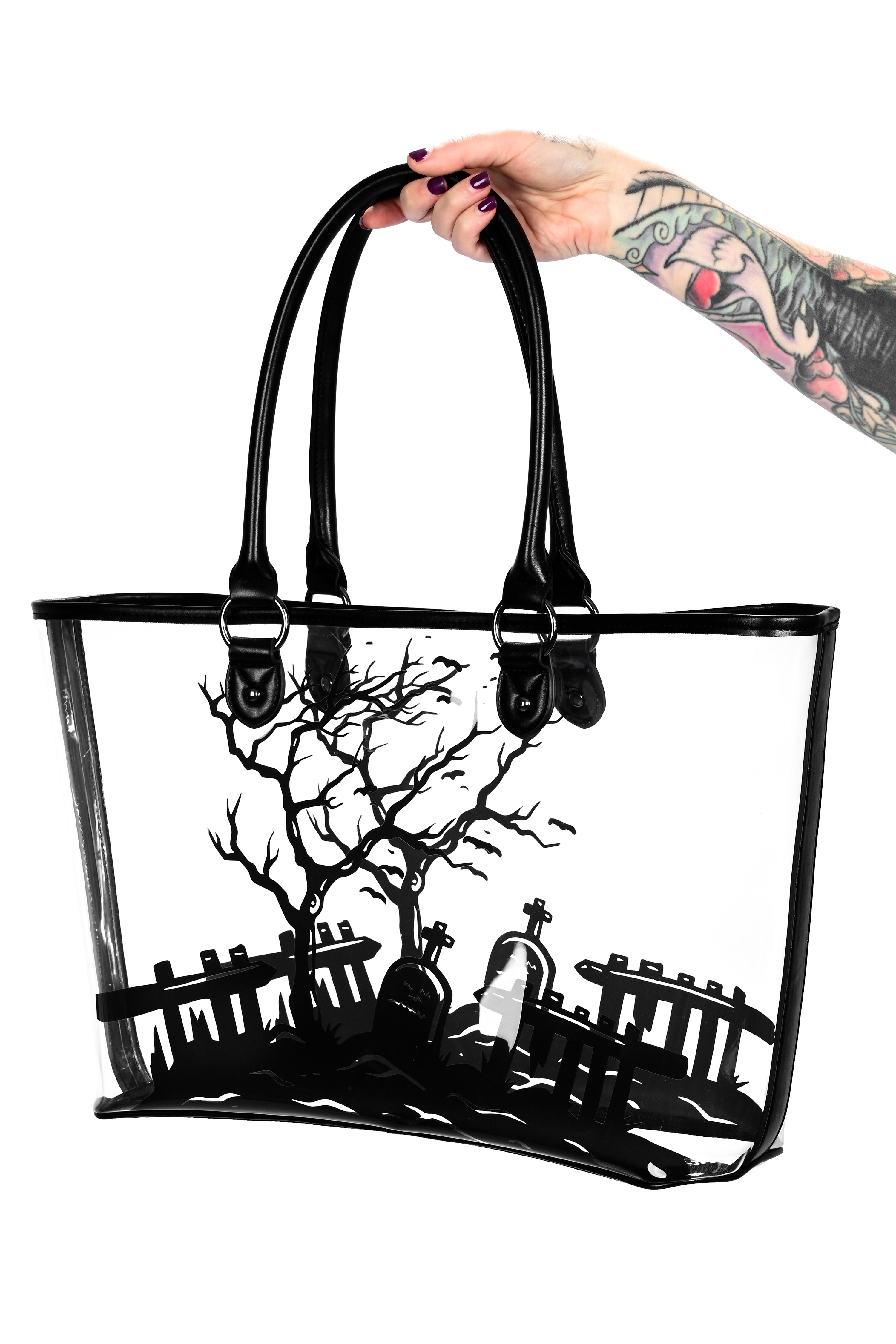 Clear Graveyard Tote - No Restock!