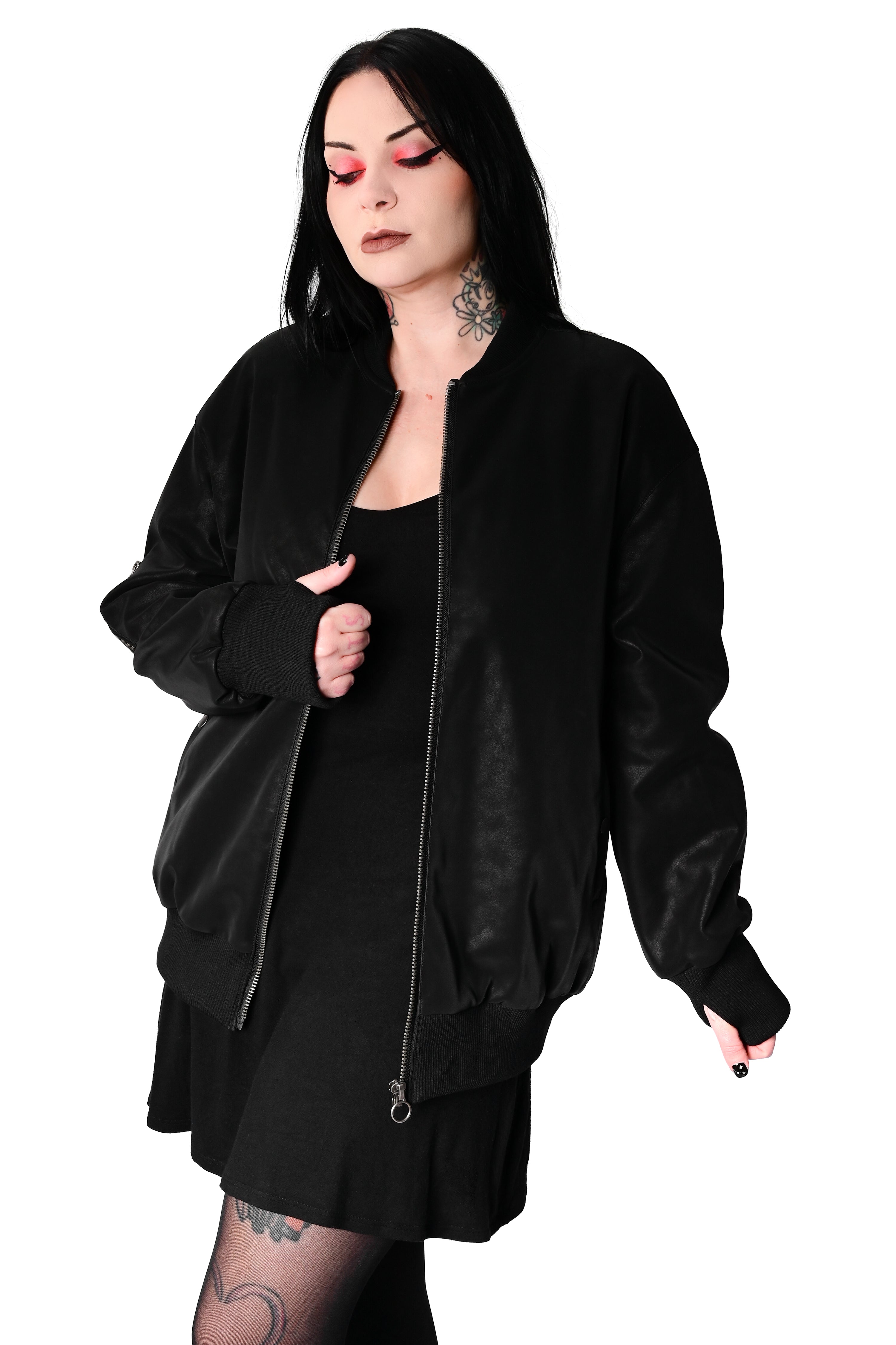 Oversized Unisex Bomber Jacket - No Restock! XS/S/M/XL left!
