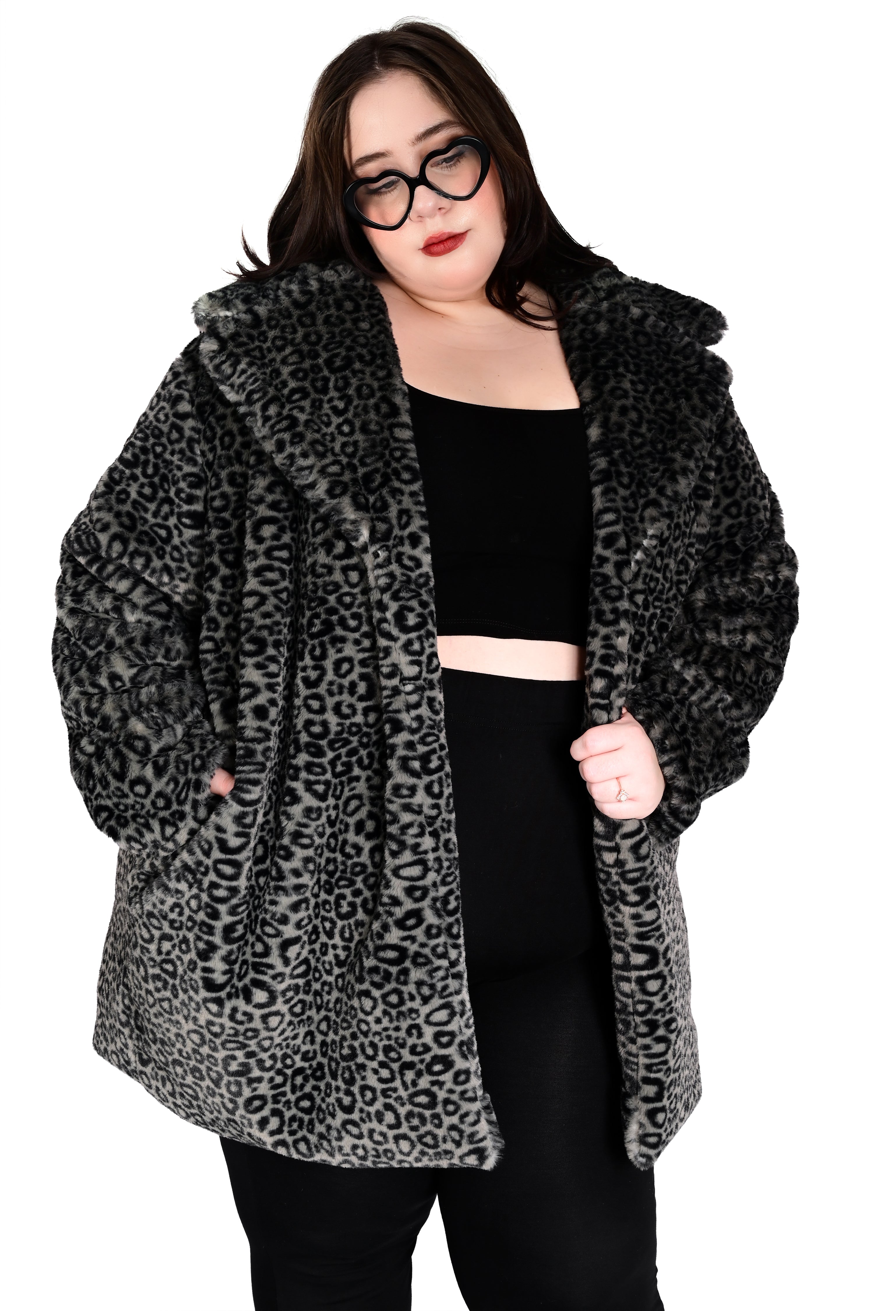 Charli Leopard Coat- No Restock!