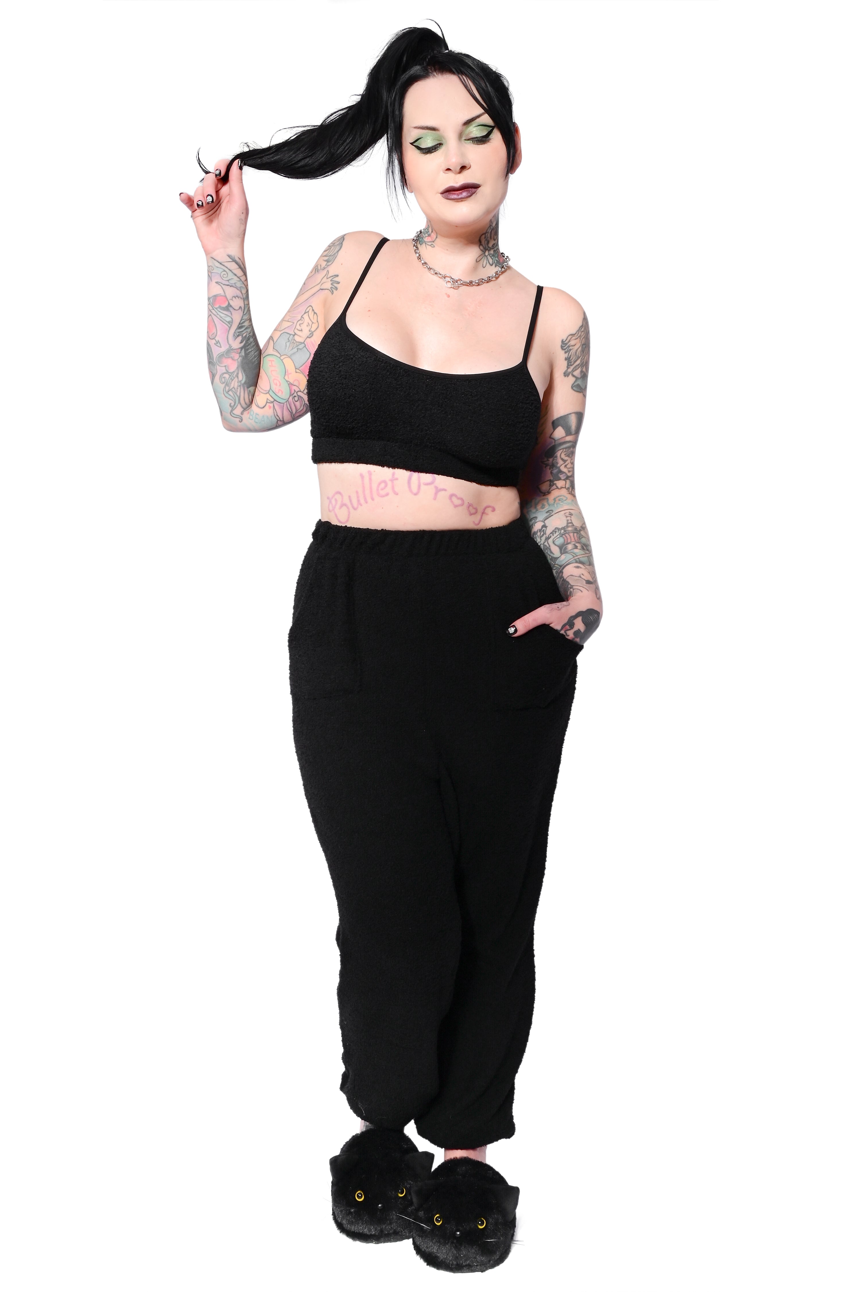 Fuzzy Teddy 2 Piece Lounge Set - XS/S/M/L left!