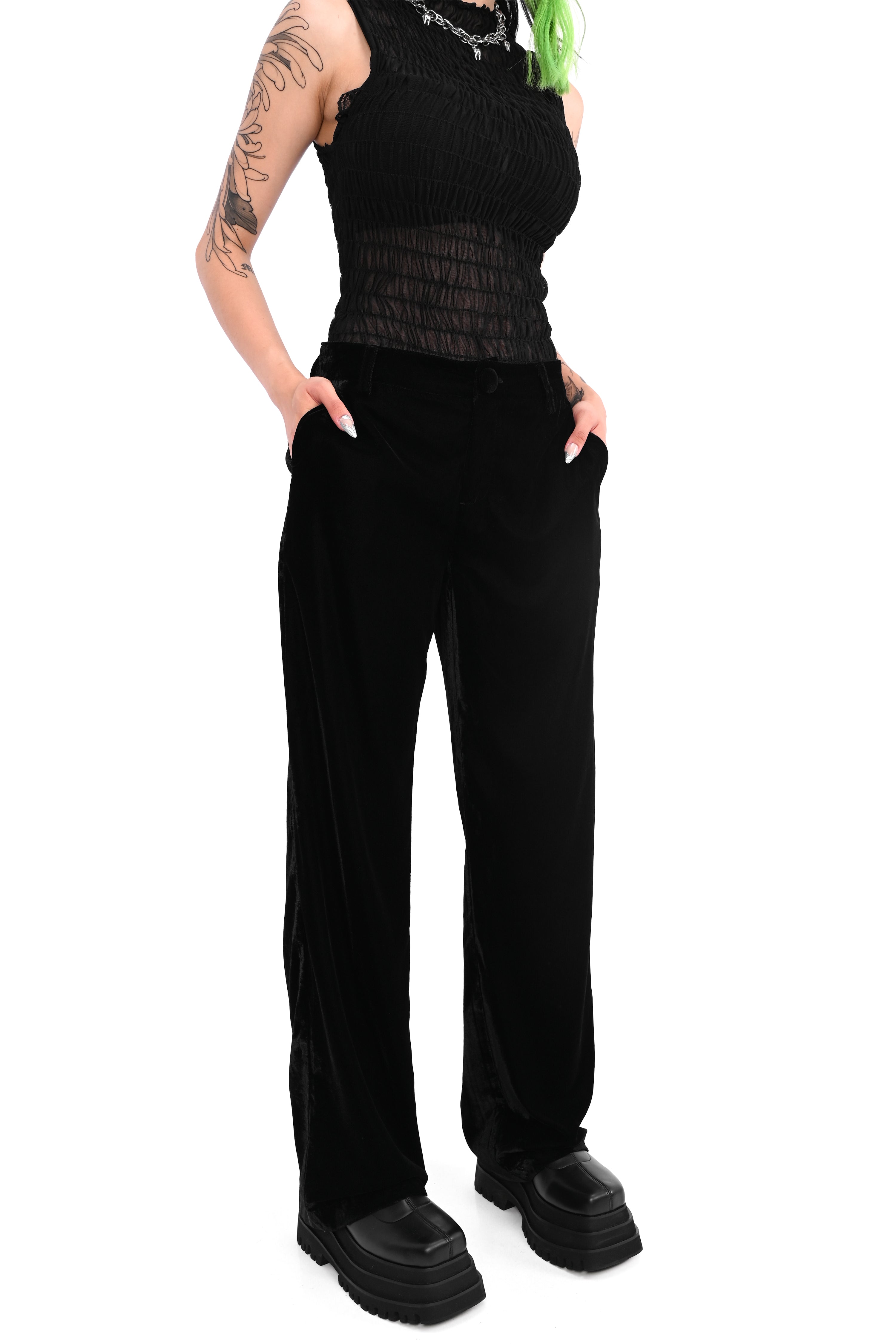 Eileen Velvet Pants