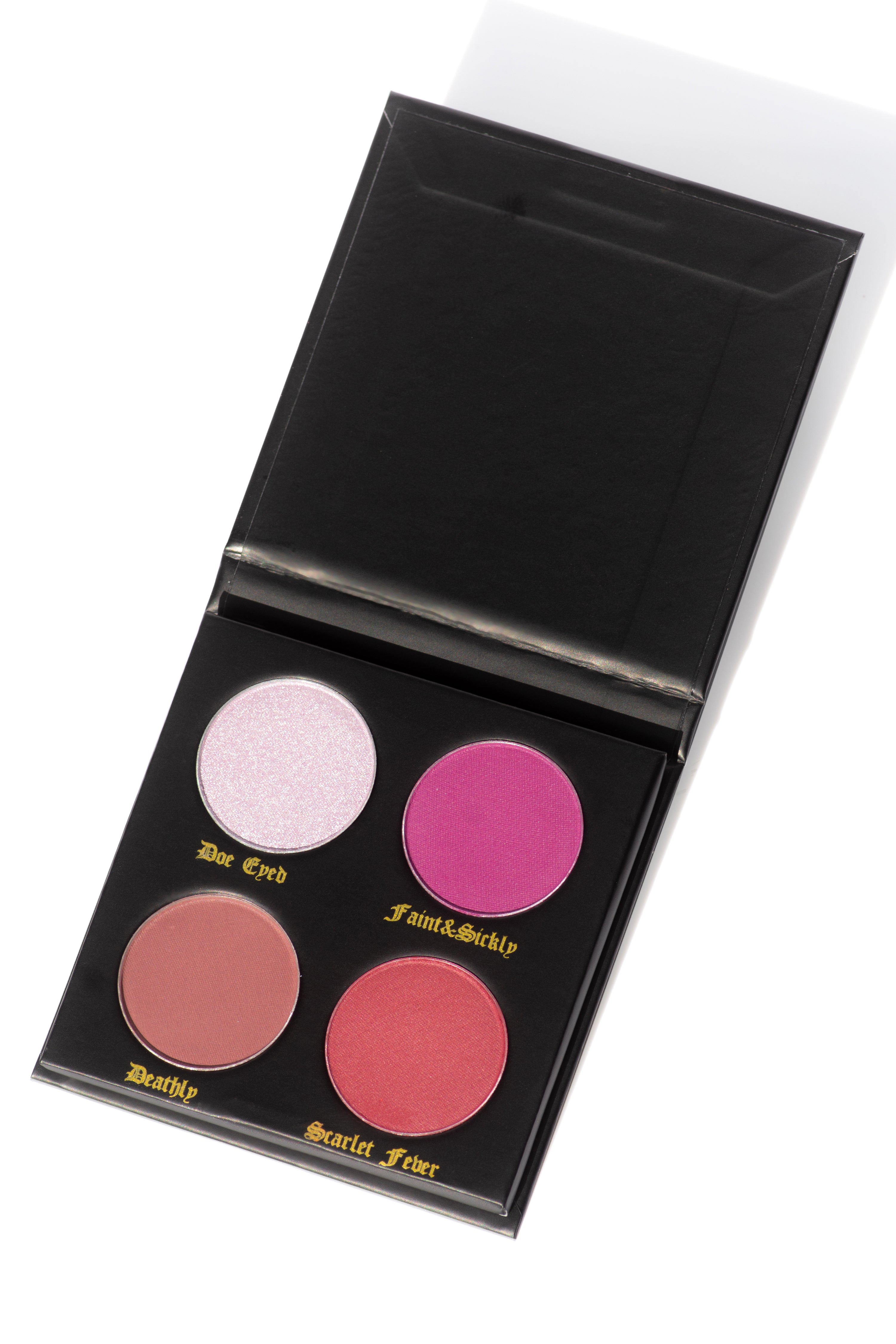 our darling faint & sickly eyeshadow palette